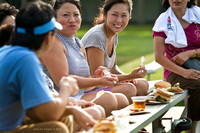 Picnic in the stands